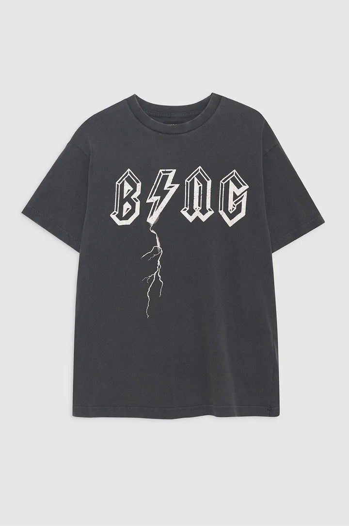 Anine Bing Bolt T Shirt Black Willow Wolf Marlborough