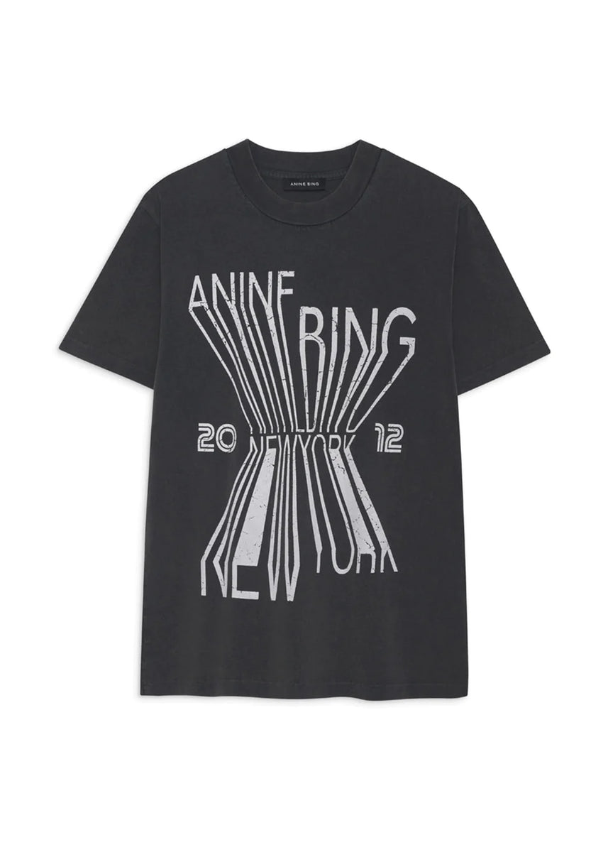 Anine Bing Colby Bing New York T-Shirt Black– Willow & Wolf