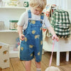 Konges Slojd Magot Overalls Gots in Lemon Denim
