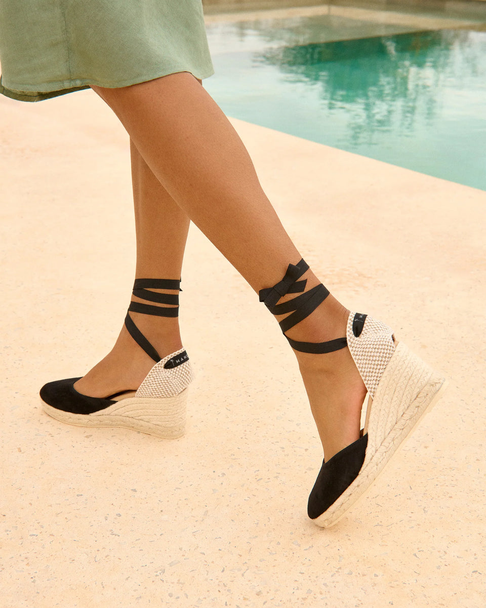 Office espadrille wedges 2025