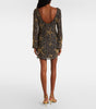 Rixo Ilse Dress in Starfish Embellishment