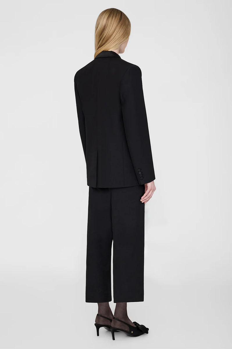 Anine Bing Ross Blazer in Black– Willow & Wolf Marlborough Anine Bing Ross Blazer in Black– Willow & Wolf Marlborough