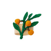 Coro Cora Orange Branch Napkin Ring