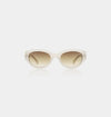 A. Kjaerbede Winnie Cream Bone Sunglasses