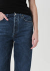Agolde Jeans Dame High Rise Wide Leg No Cuff - Enamour