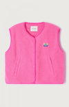 American Vintage Hoktown Gilet Acid Pink Melange