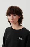 American Vintage Izubird Sweatshirt Marine Vintage Licorice