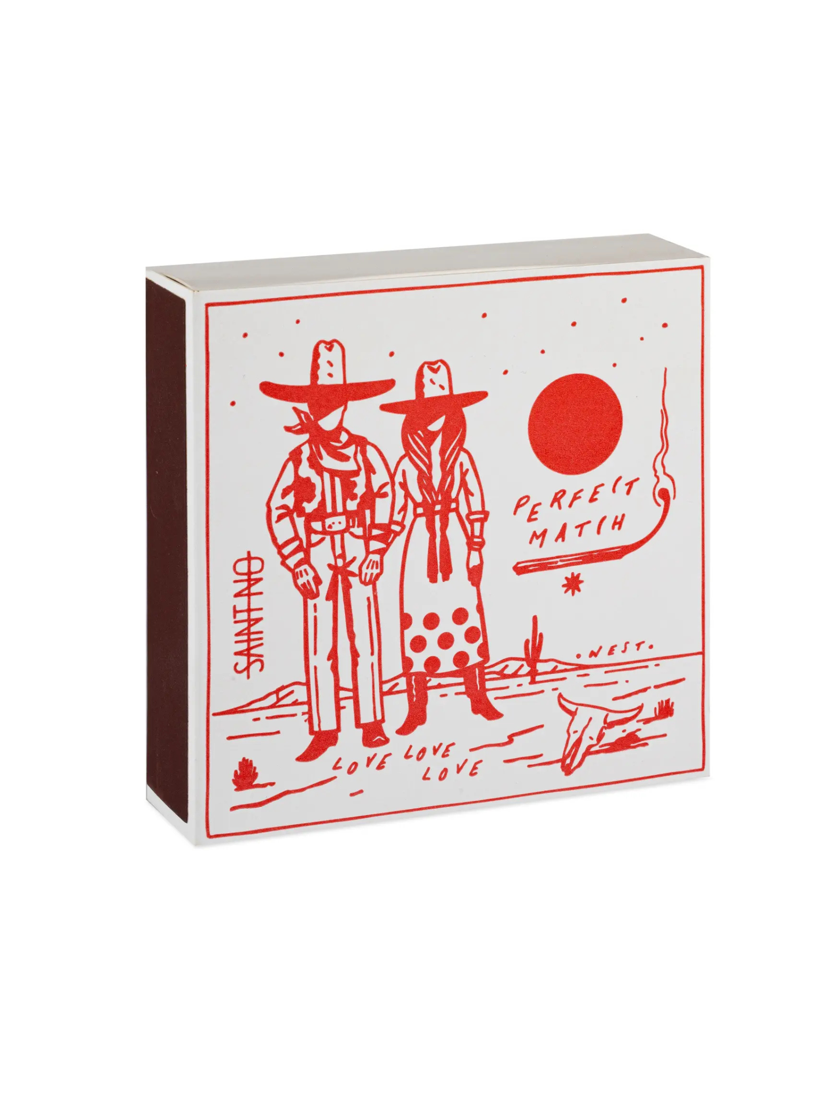 Archivist Cowboy Perfect Match Matchbox– Willow & Wolf Marlborough