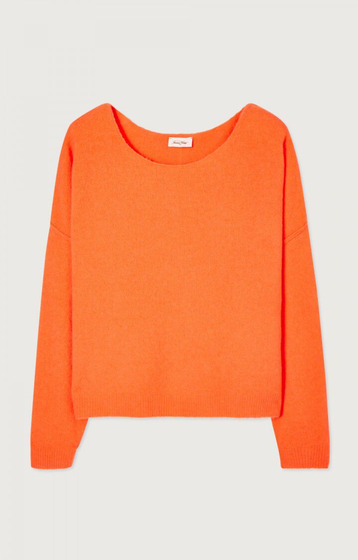 American Vintage WOMEN'S JUMPER DAMSVILLE FLUORO ORANGE (DAM225