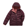 Toastie EcoReversible Kids Winter Jacket Damask Pink/Black Cherry