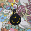 Ark Colour Design Smiley Face Key Fob Black