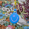 Ark Colour Design Smiley Face Key Fob Cornflower