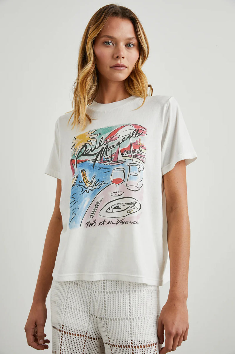 Rails Boyfriend T-Shirt Marseille– Willow & Wolf Marlborough