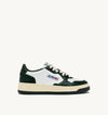 Autry Medalist Low Sneakers in White and Mountain Leather