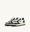 Autry Medalist Low Sneakers in White and Mountain Leather