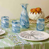 Villa Bologna Pottery Sea Blue Bellotto Carafe