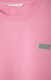 American Vintage Izubird Sweatshirt in Vintage Pink