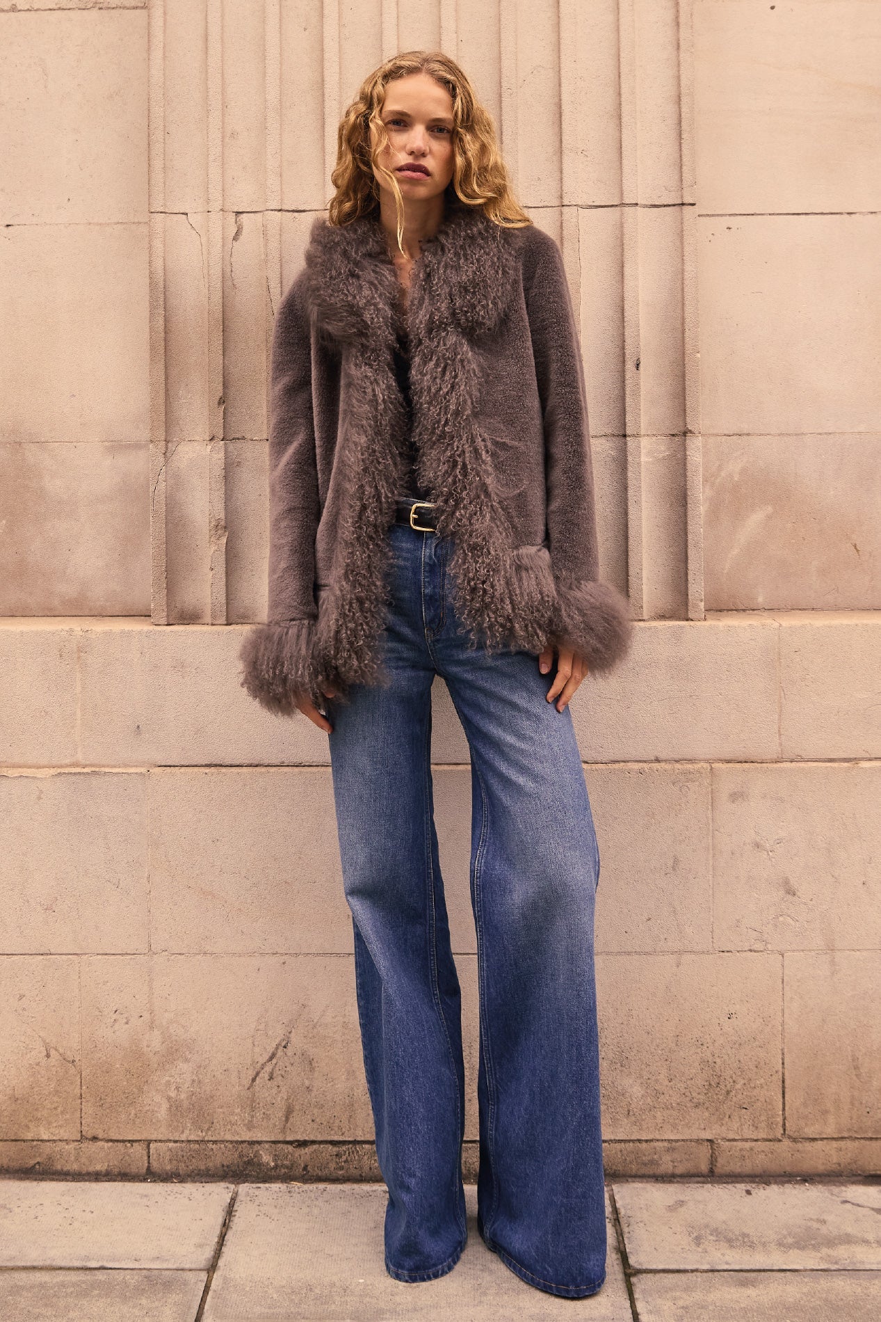 Charlotte Simone Olive Coat in Minky– Willow Wolf Marlborough