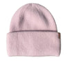 Another Day Ribbed Beanie Hat in Pink