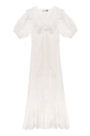 rixo edina cotton maxi dress Edina Cotton Midi Dress in White Seville Floral Cream