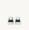 Autry Medalist Low Sneakers in White and Capri Leather Suede