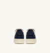Autry Medalist Low Sneakers in Tricolour Rosemary and Atlantic Suede