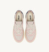 Autry Medalist Low Sneakers in Tricolour Rosemary and Atlantic Suede