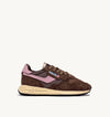 Autry Reelwind Low Sneakers in Plugh and Zephyr in Leather Suede