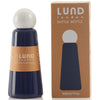 Lund London 500ml Skittle Water Bottle Indigo & White