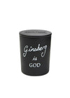 Bella Freud Ginsberg Is God Candle - Black 190g