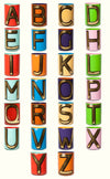 Bridie Hall Alphabet Pots