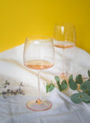 Anna Von Lipa Ripple White Wine Glass - Rosa